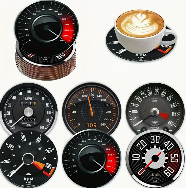 Dash Clock Coasters