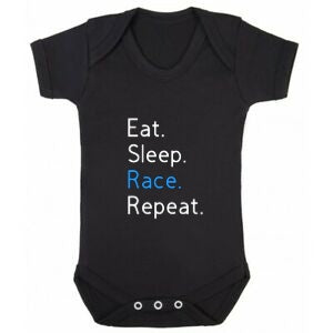 Eat Sleep Race Babygrow