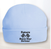 Future Racecar Driver Baby Hat