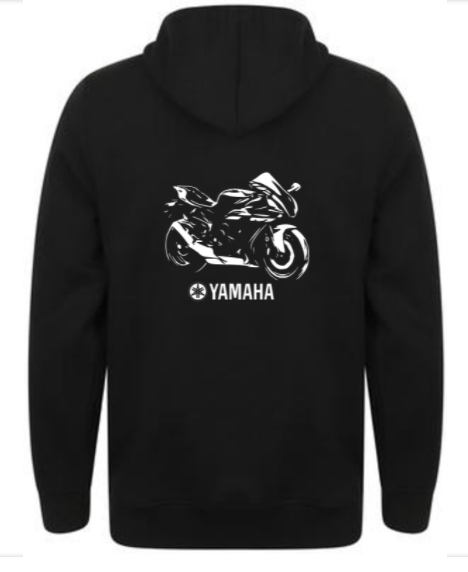 Yamaha Style Motorbike Hoodie