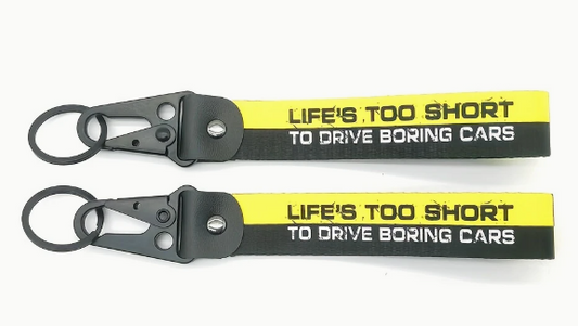 Lifes Too Short Keytag