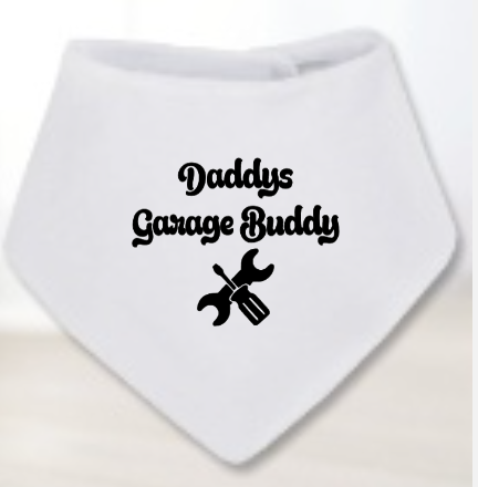 Mummys/Daddys Garage Buddy Bib