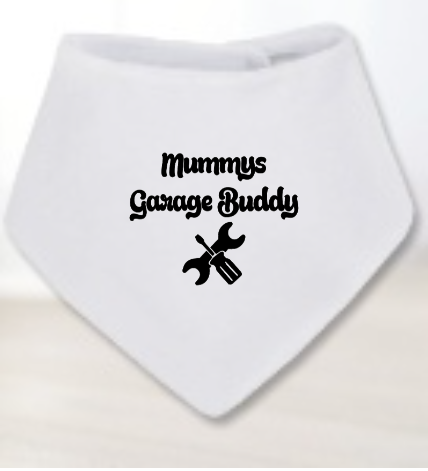 Mummys/Daddys Garage Buddy Bib